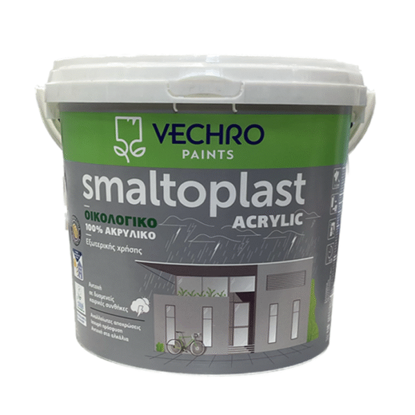 VECHRO SMALOPLAST PLASTIKO XRWMA AKRYLIKO OIKOLOGIKO XRWMA EKSWTERIKIS XRISIS 3Lt
