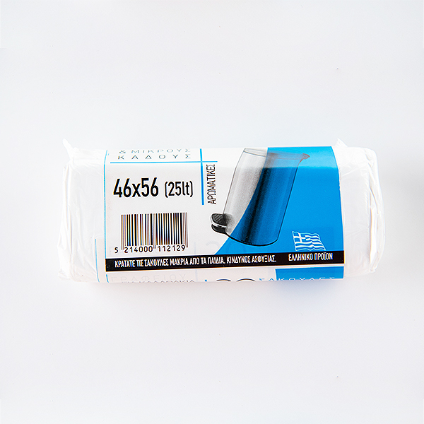 Σακούλες απορριμάτων χωρίς κορδόνι white